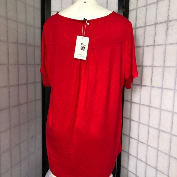 Pretty new with tags half sleeve xxl ladies top - Picture 7 of 9